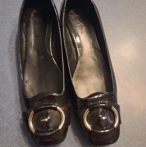 Cole Haan black patent Nike Air technology 8.5 shoes